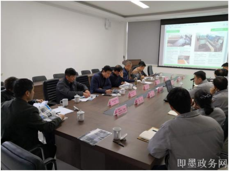 青島市漁技站、鄭州市漁技站一行到即墨參觀調(diào)研水產(chǎn)養(yǎng)殖處理相關(guān)系統(tǒng)